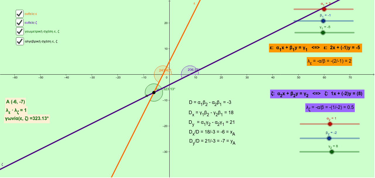 GeoGebra Applet