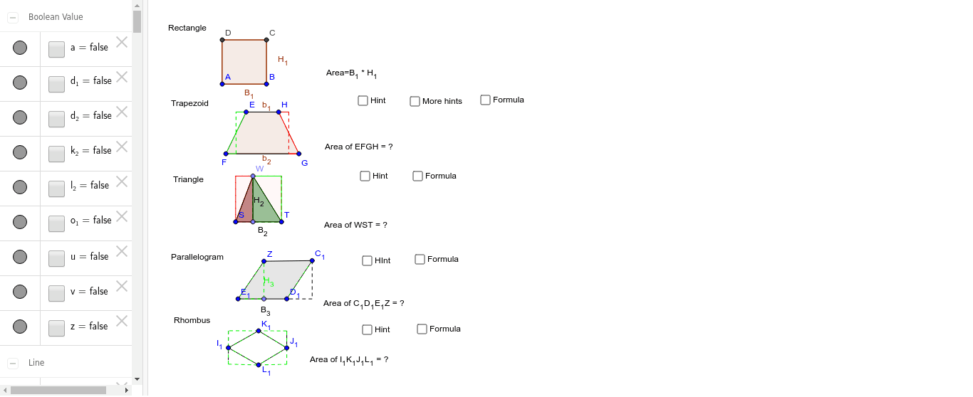 GeoGebra Applet
