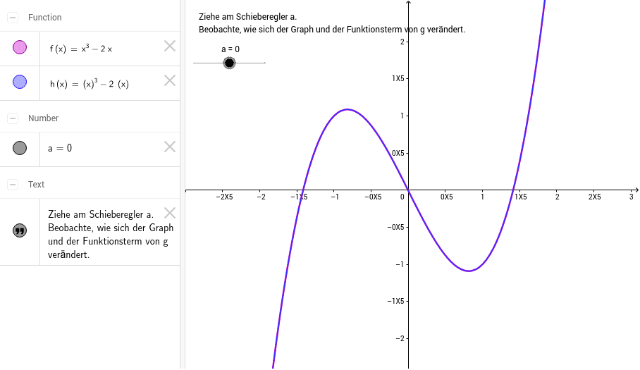 GeoGebra Applet