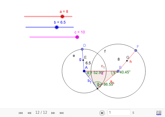 GeoGebra Applet