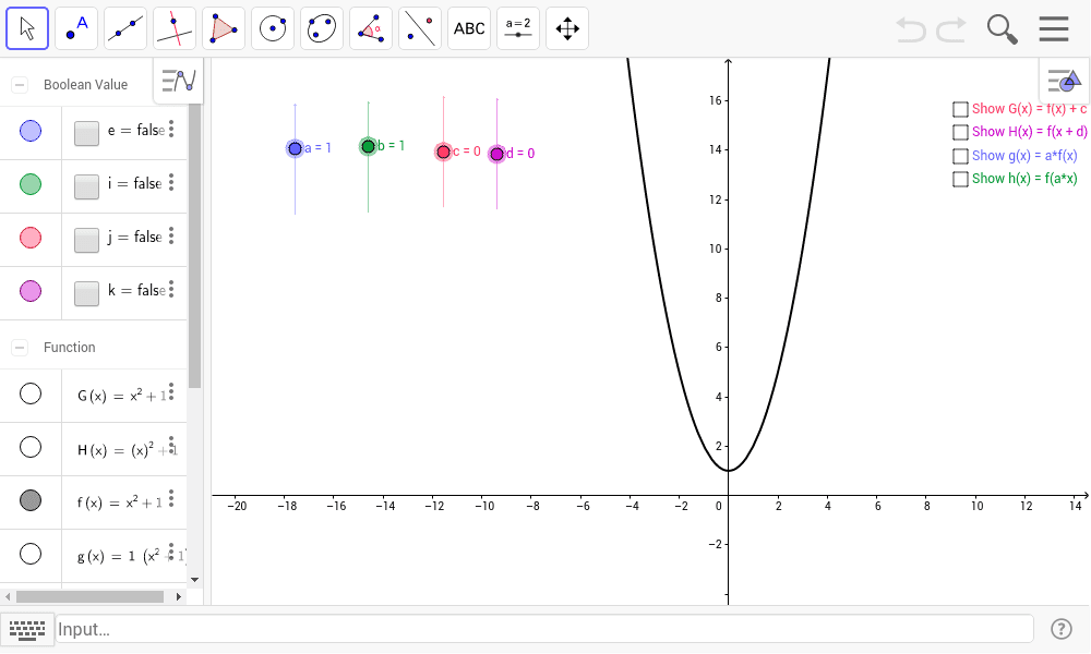 GeoGebra Applet