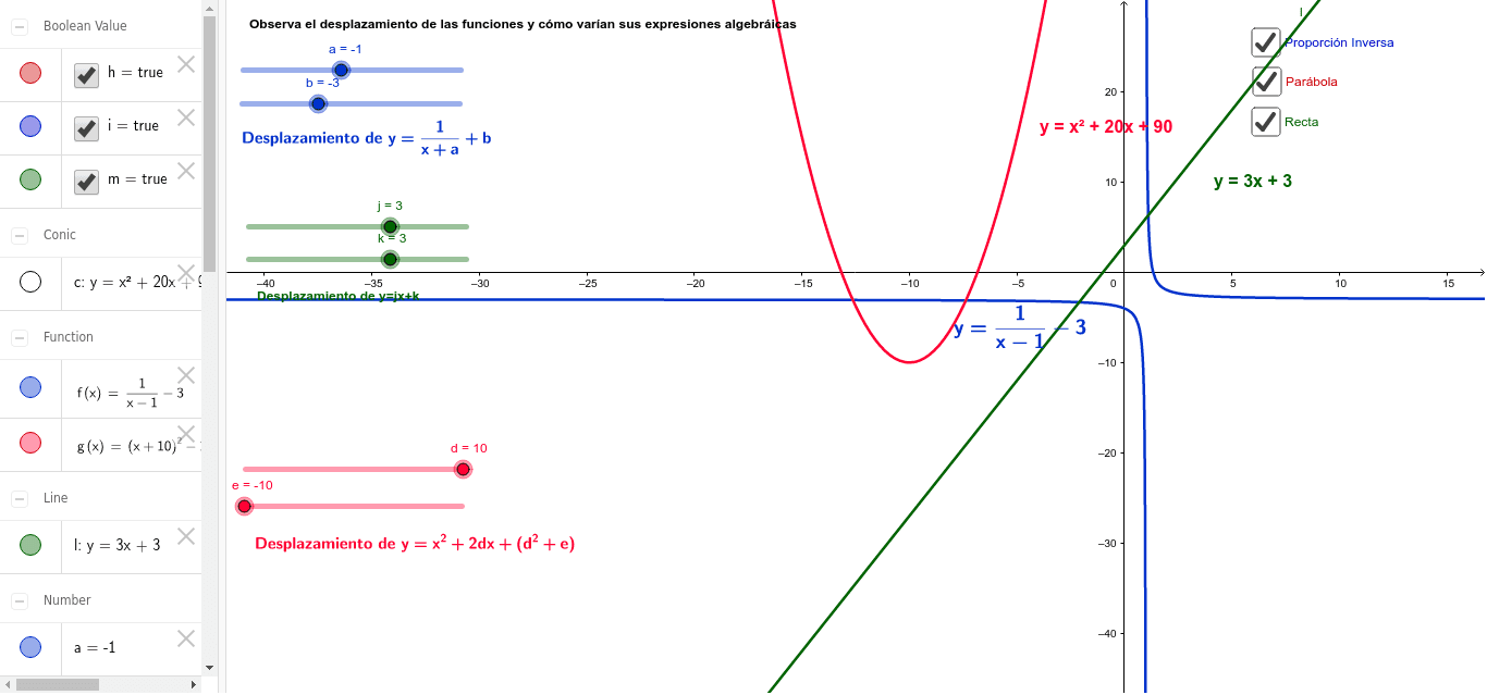 GeoGebra Applet