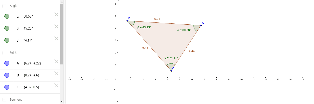 GeoGebra Applet
