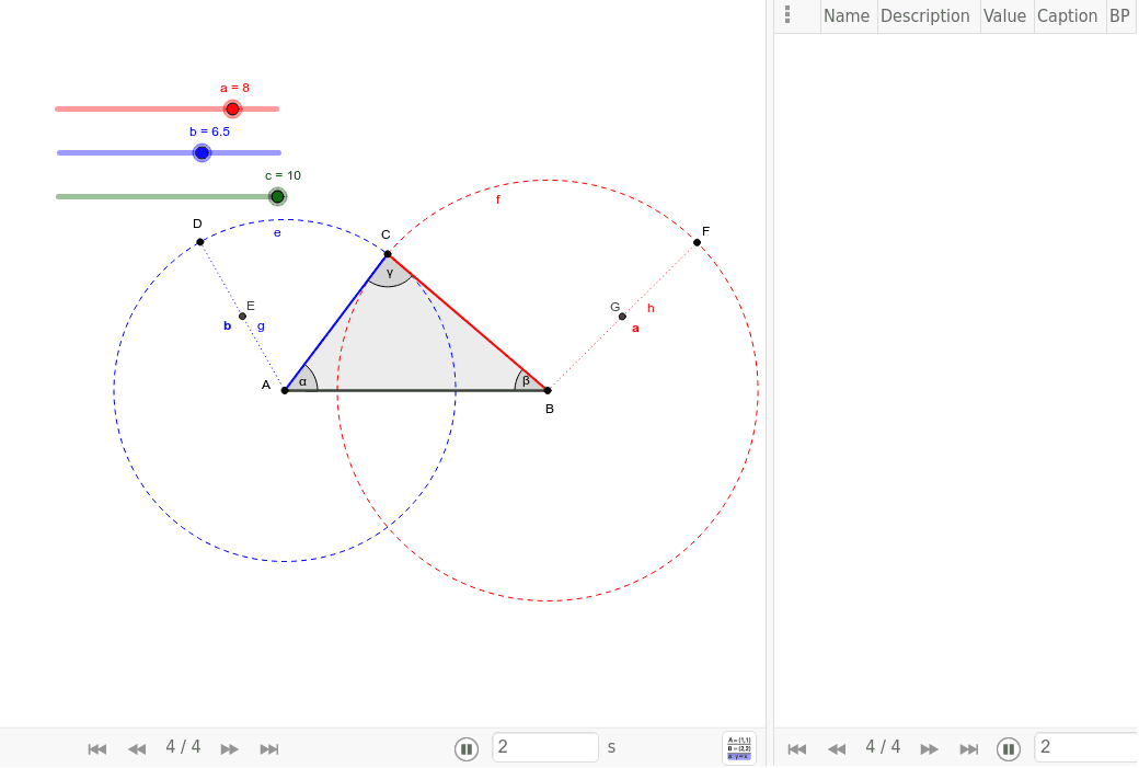GeoGebra Applet