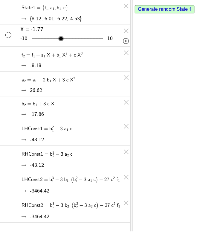 GeoGebra Applet