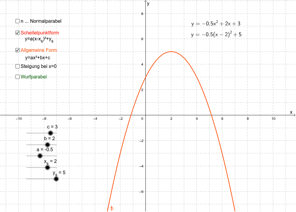 GeoGebra Applet