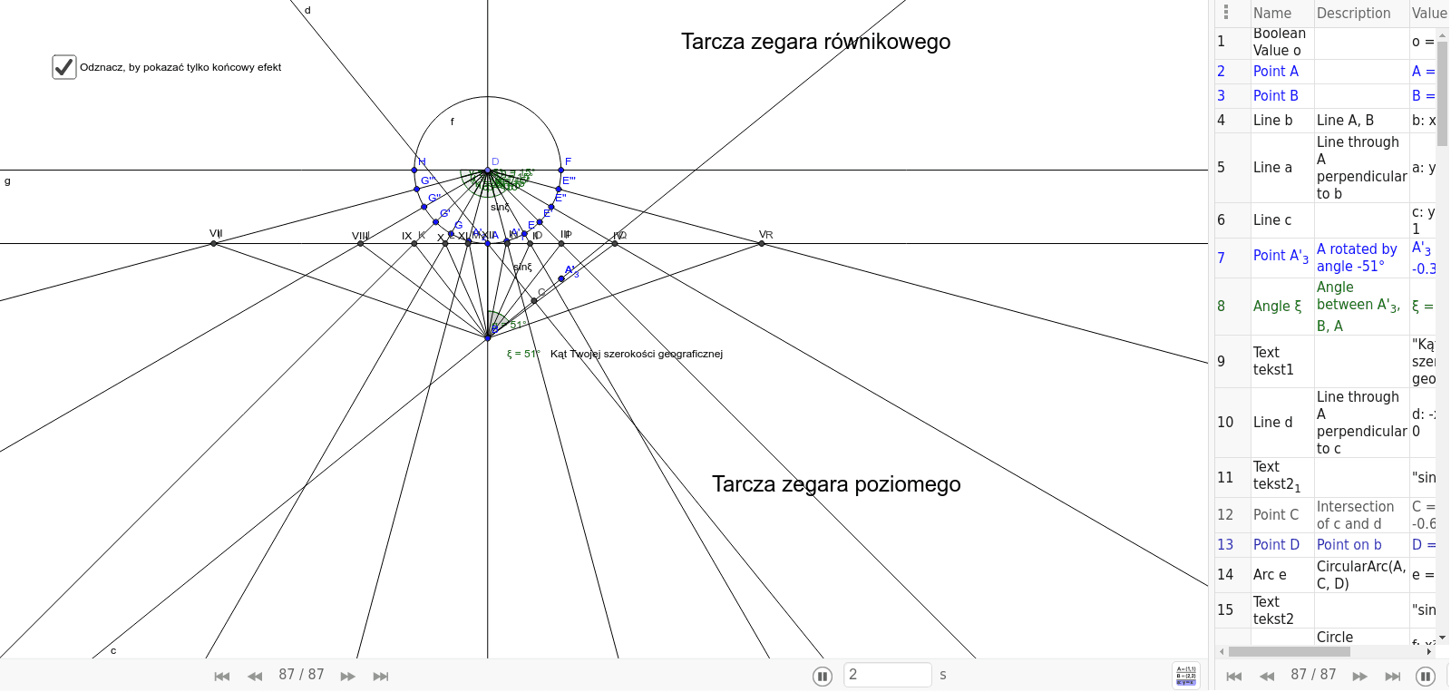 GeoGebra Applet