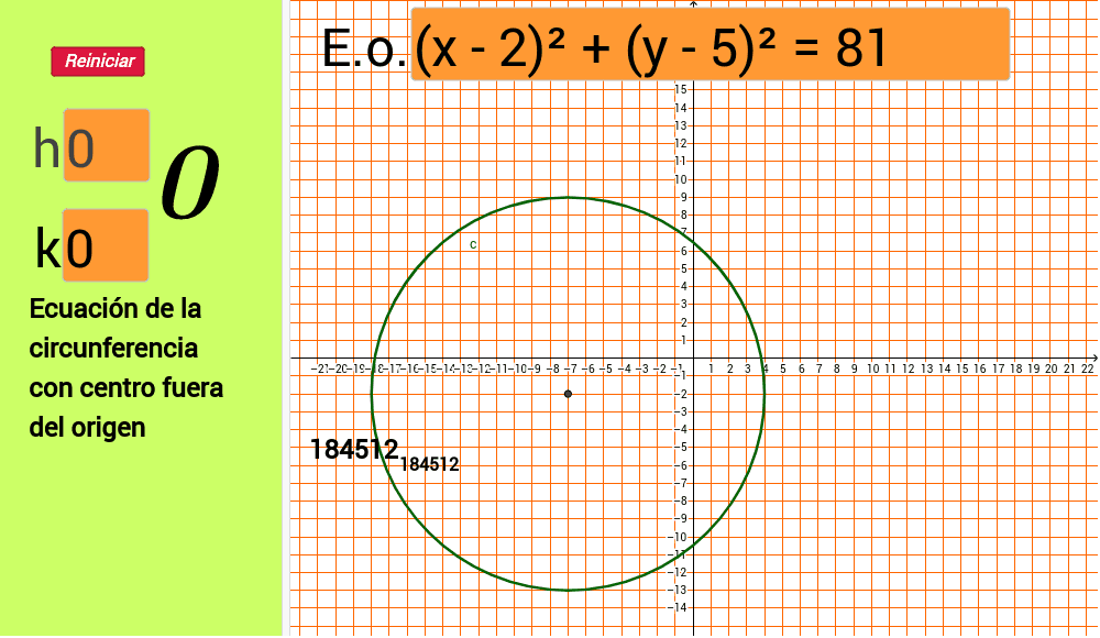 Ejemplos de circunferencia