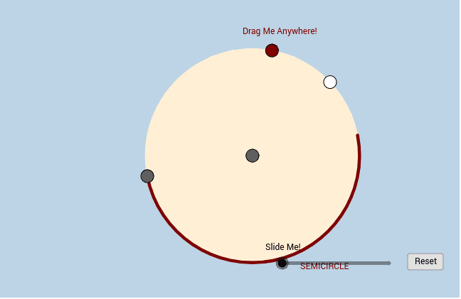 Inscribed Angles and Semicircles