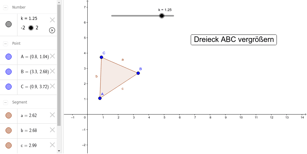 GeoGebra Applet