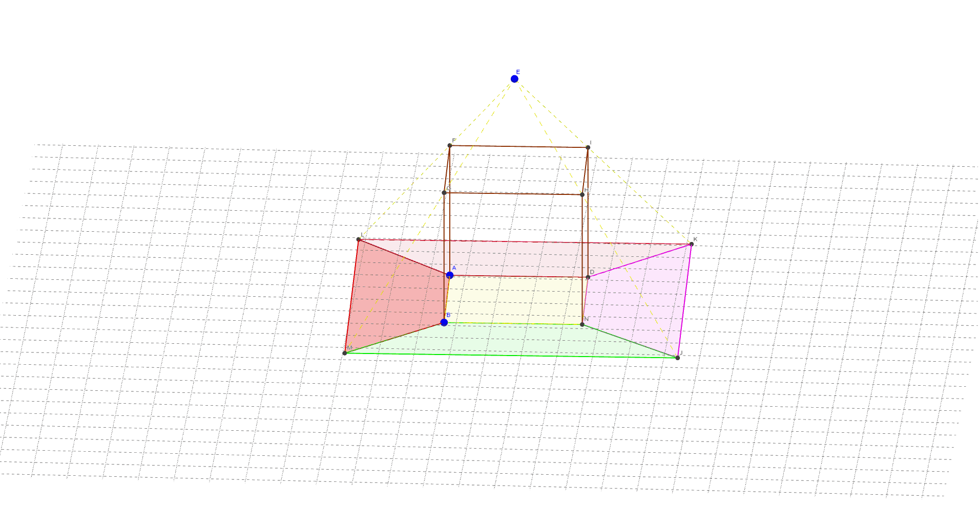 Empezando de fuera a dentro, borra por cada arista la cara que define hasta que no queden caras. Comprueba que entonces C=0 y V-A=1.