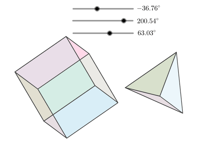 Rotate cube – GeoGebra