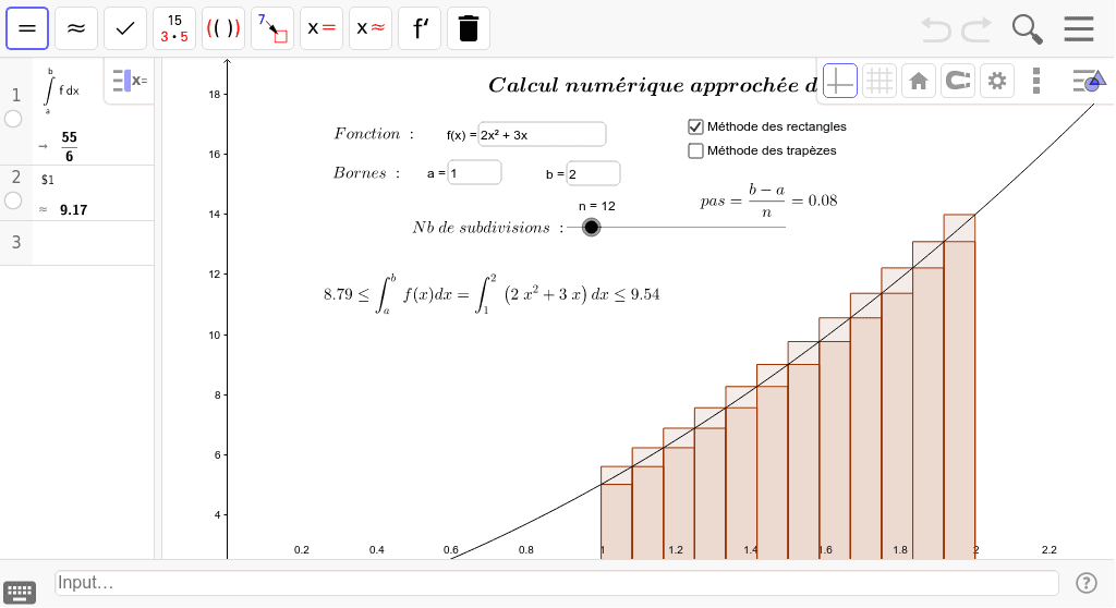GeoGebra Applet