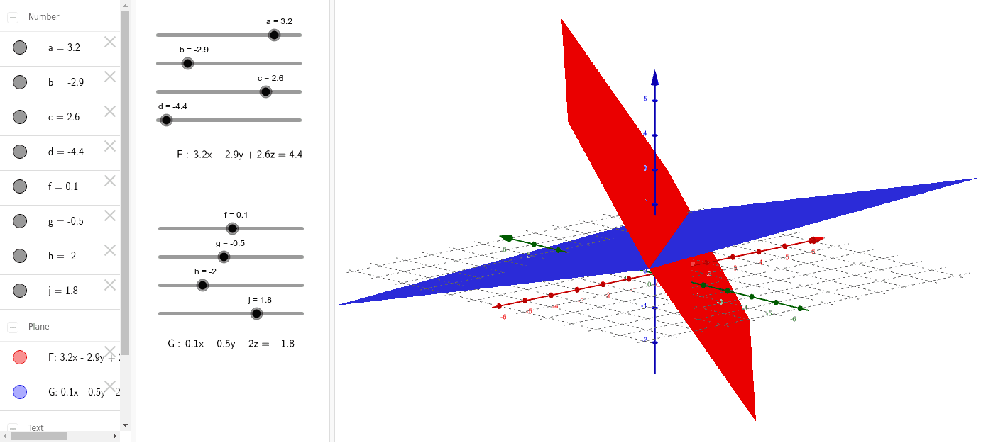 GeoGebra Applet