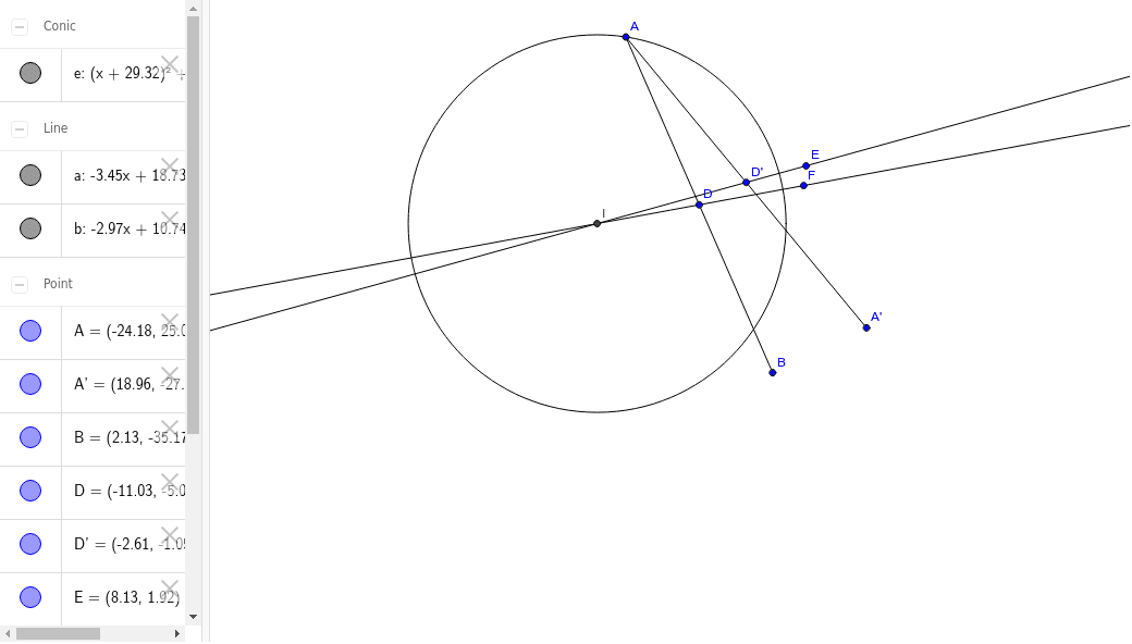 GeoGebra Applet