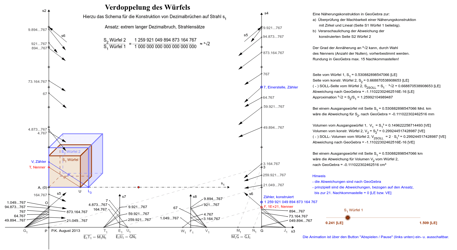 GeoGebra Applet