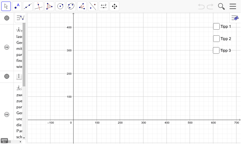 GeoGebra Applet