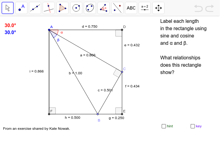 GeoGebra Applet