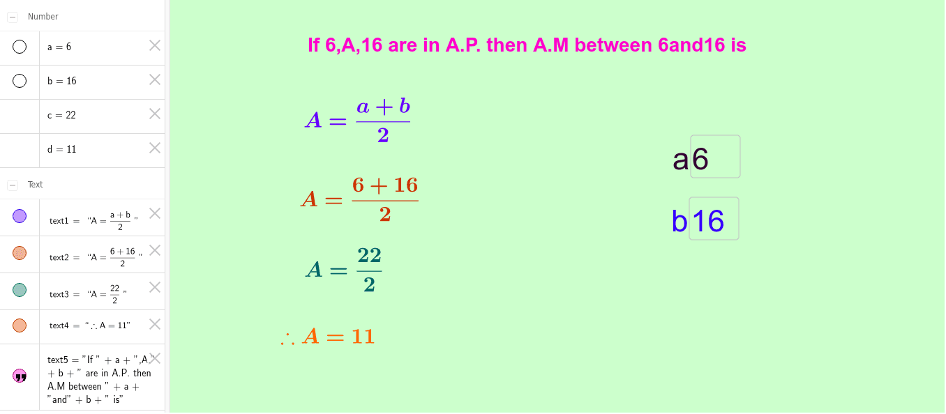 arithmetic mean and geometric mean questions