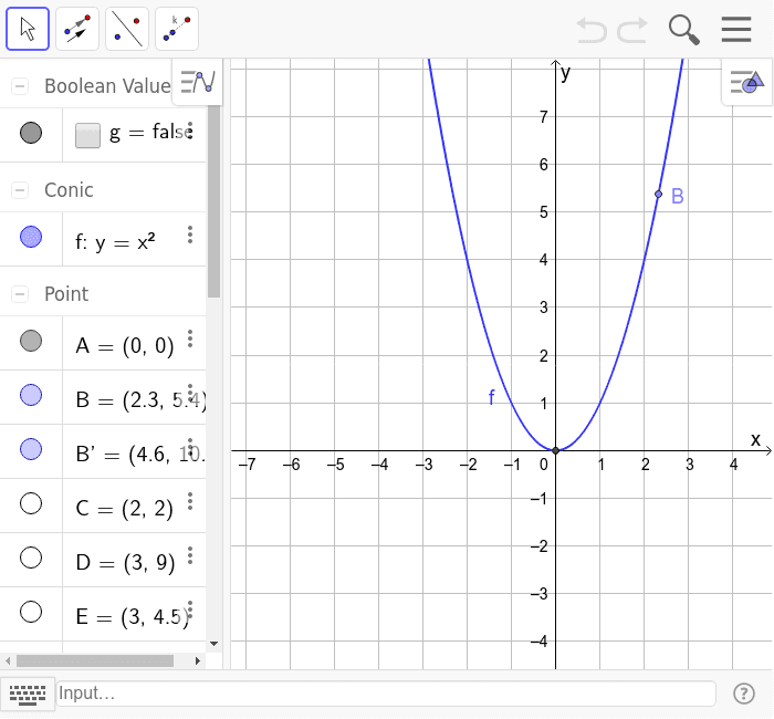 GeoGebra Applet