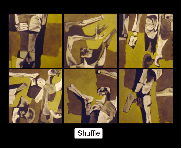 You can rotate each piece just clicking on it.
