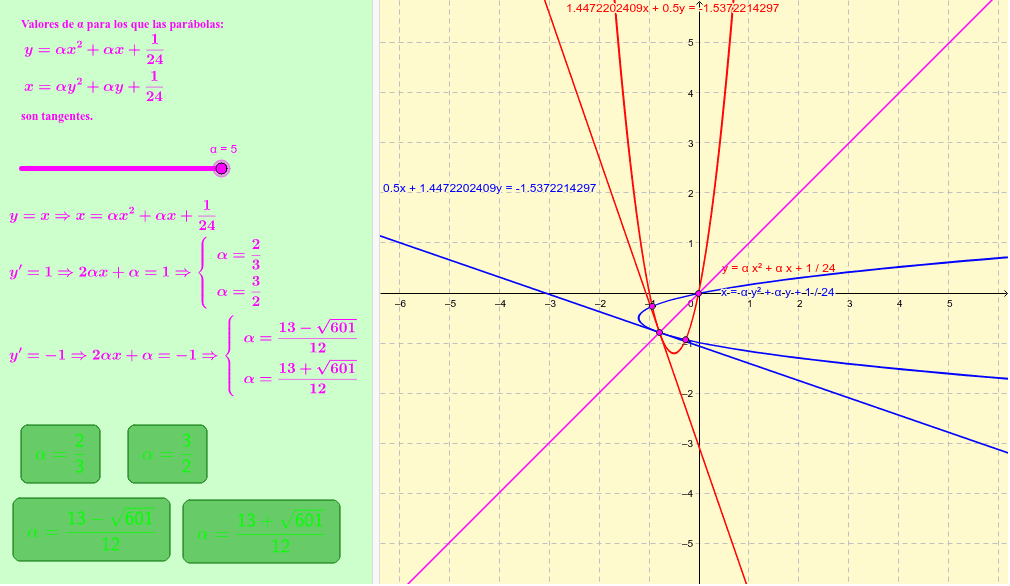 GeoGebra Applet