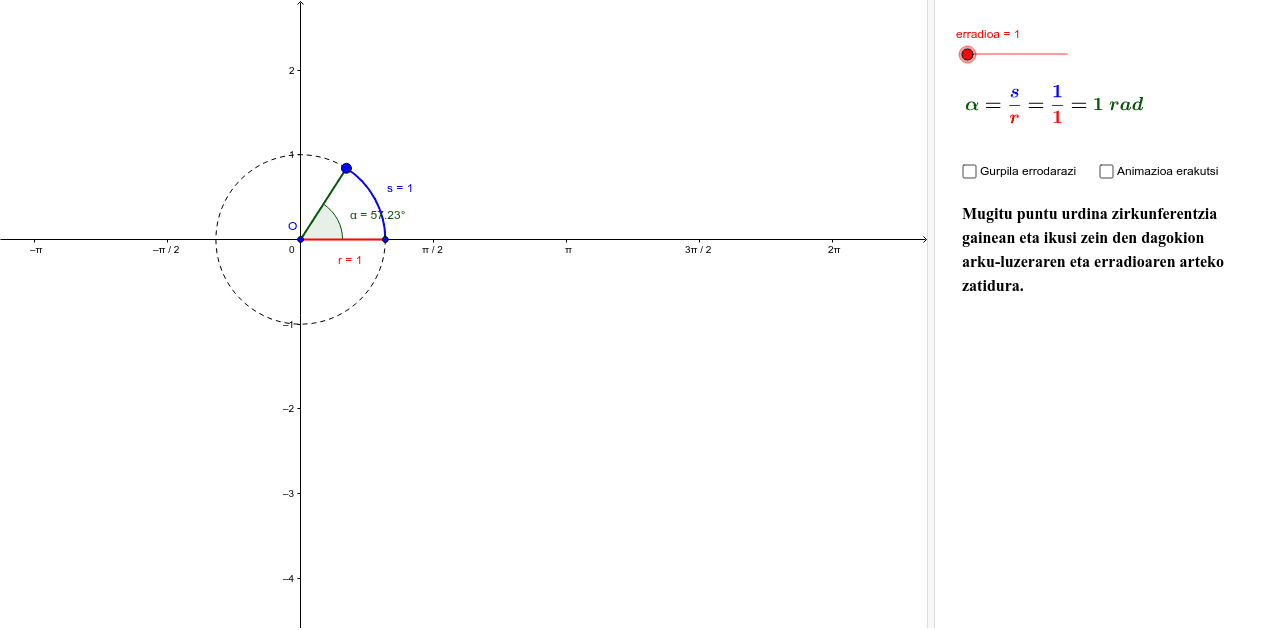 GeoGebra Applet
