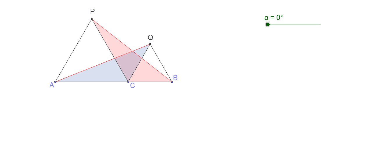 正三角形と合同 Geogebra