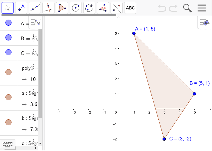 GeoGebra Applet