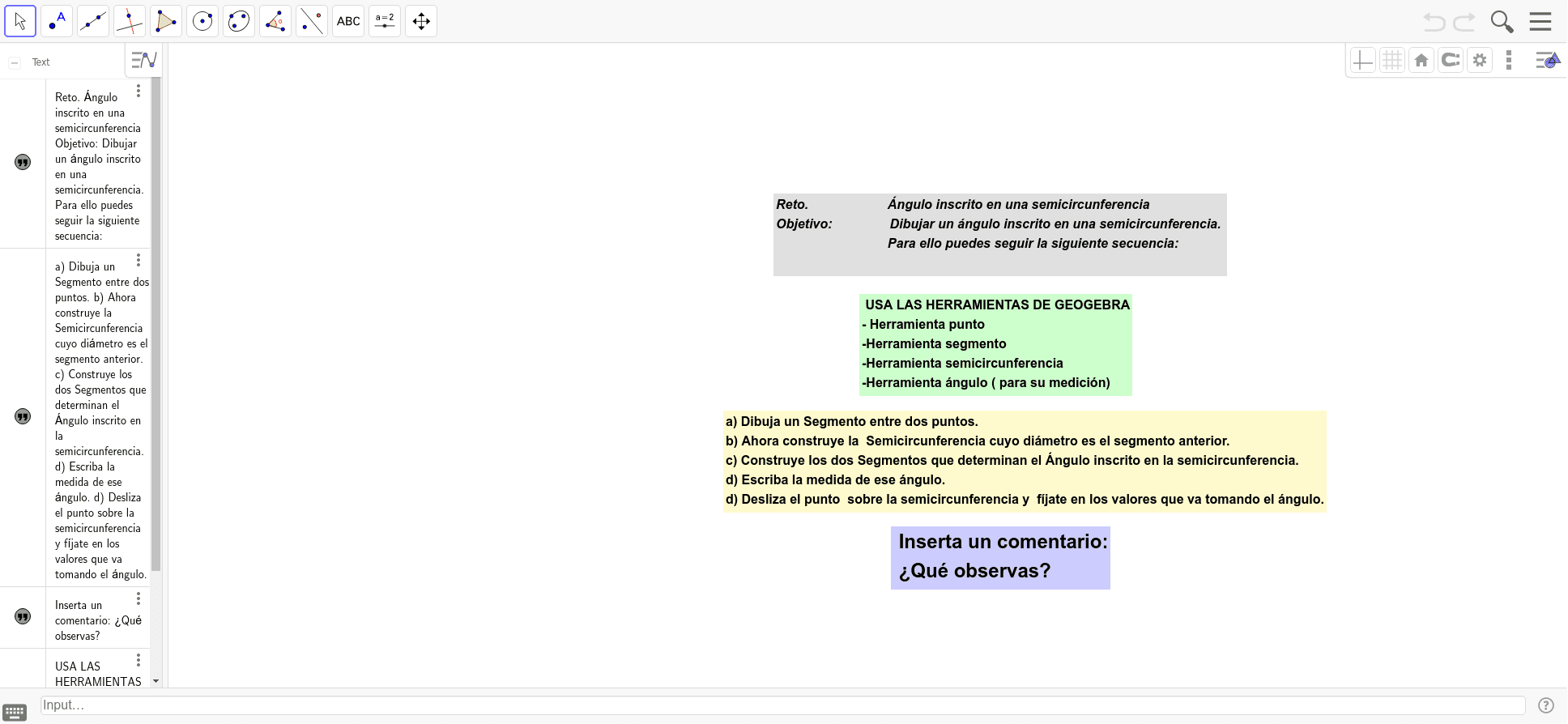 GeoGebra Applet