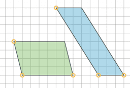 Area of Parallelograms: IM 6.1.6