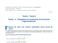 Teoría - 4 - Integrales con productos de funciones trigonométricas.pdf