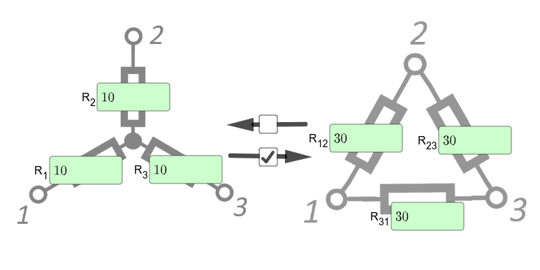 Stern Dreieck Umwandlung Geogebra