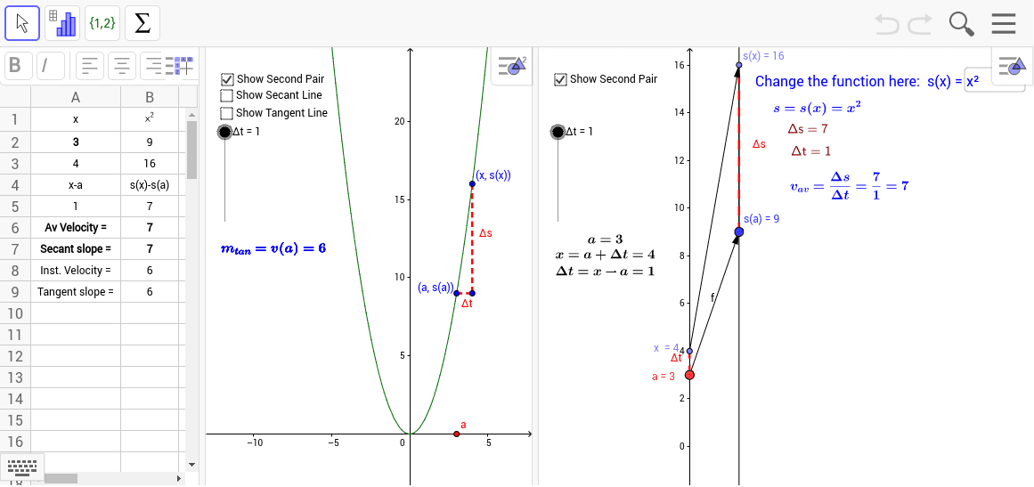 GeoGebra Applet