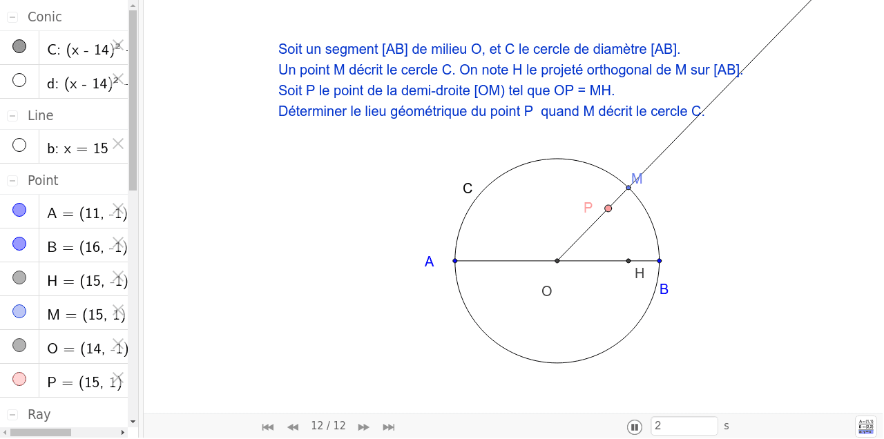 GeoGebra Applet