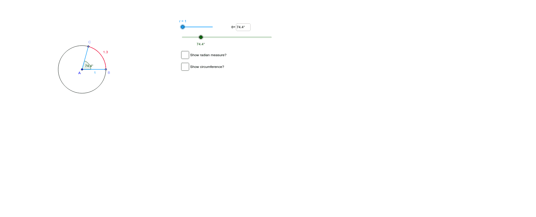 GeoGebra Applet