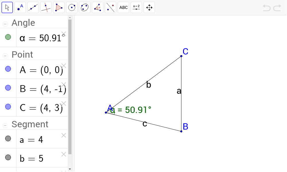 GeoGebra Applet