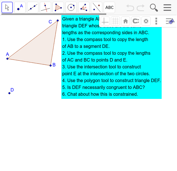 GeoGebra Applet
