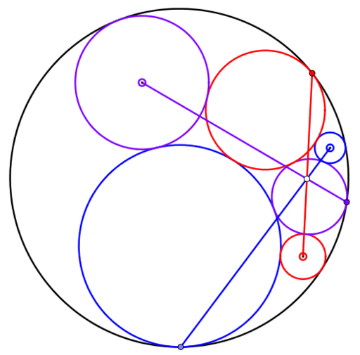 #39 Nested tangent circles 3 – GeoGebra