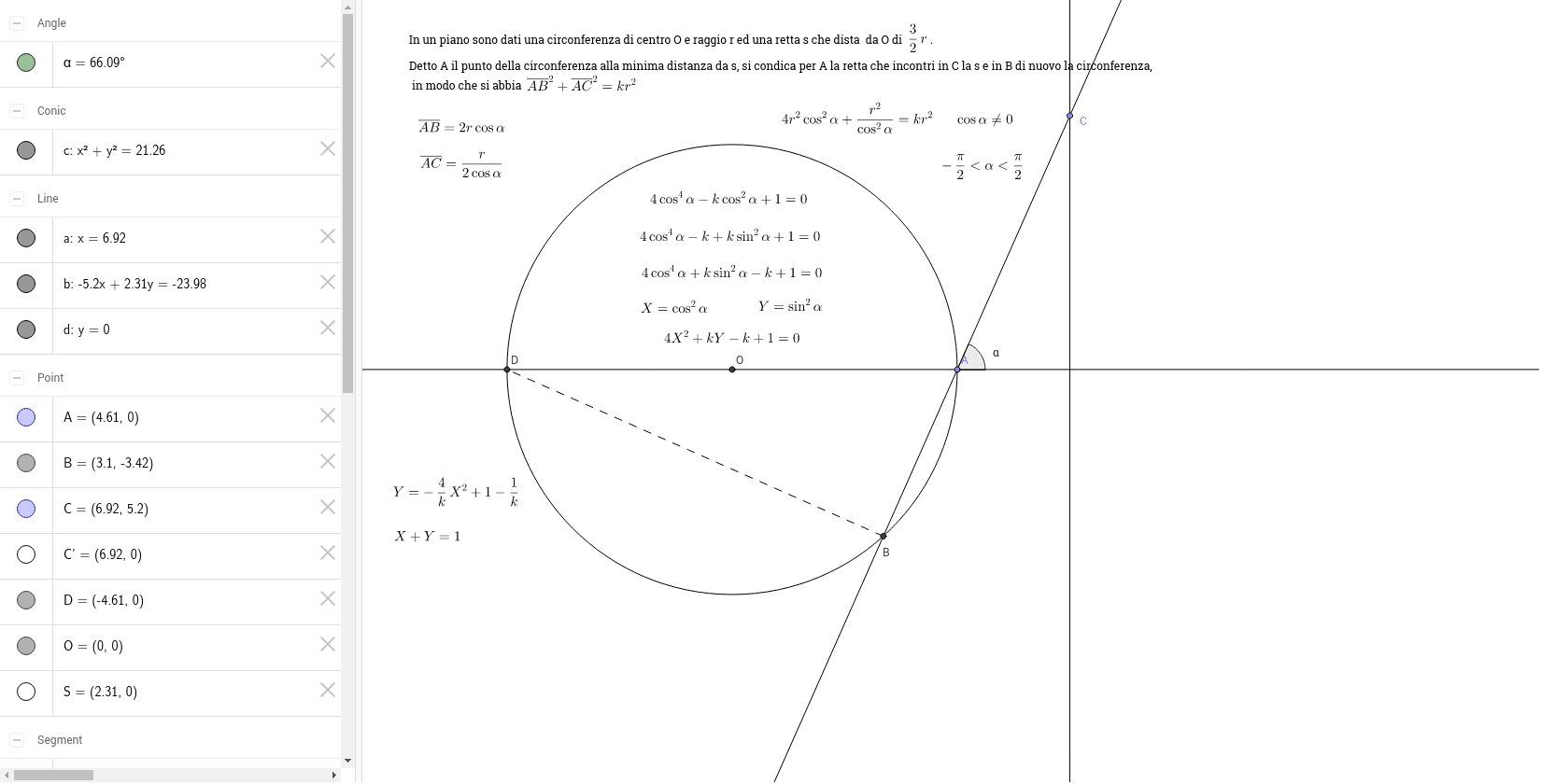 GeoGebra Applet