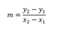 Slope Formula