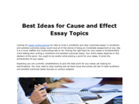 Best Ideas for Cause and Effect Essay Topics.pdf