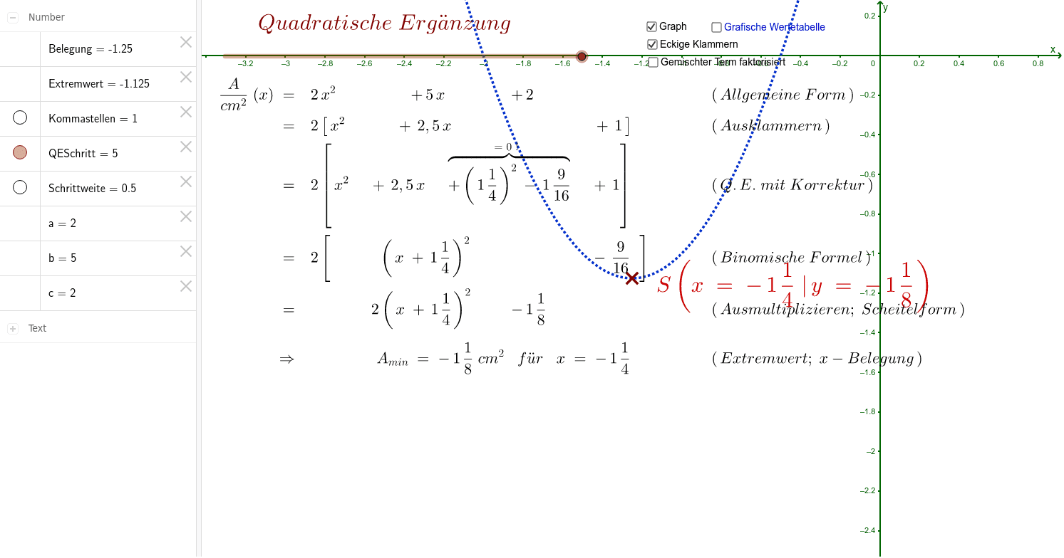 GeoGebra Applet