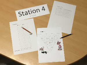 Station 4: Gleichungshalma