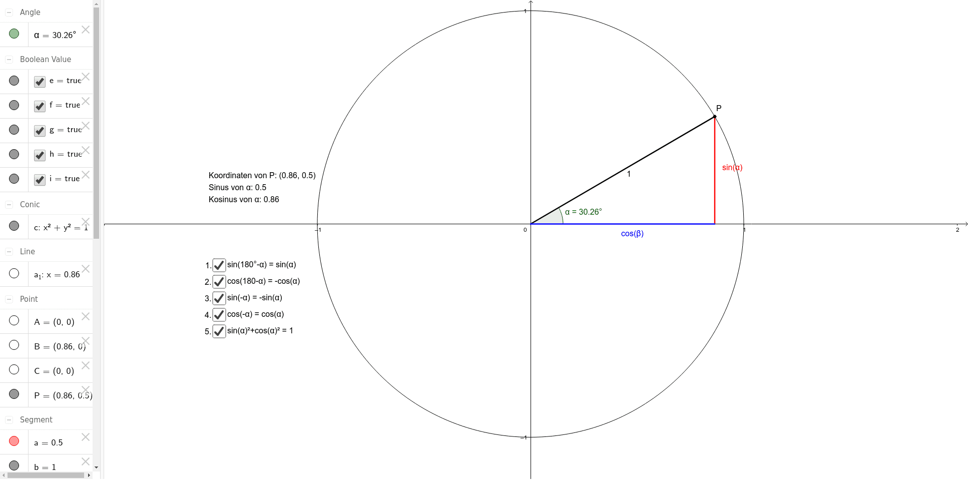 GeoGebra Applet