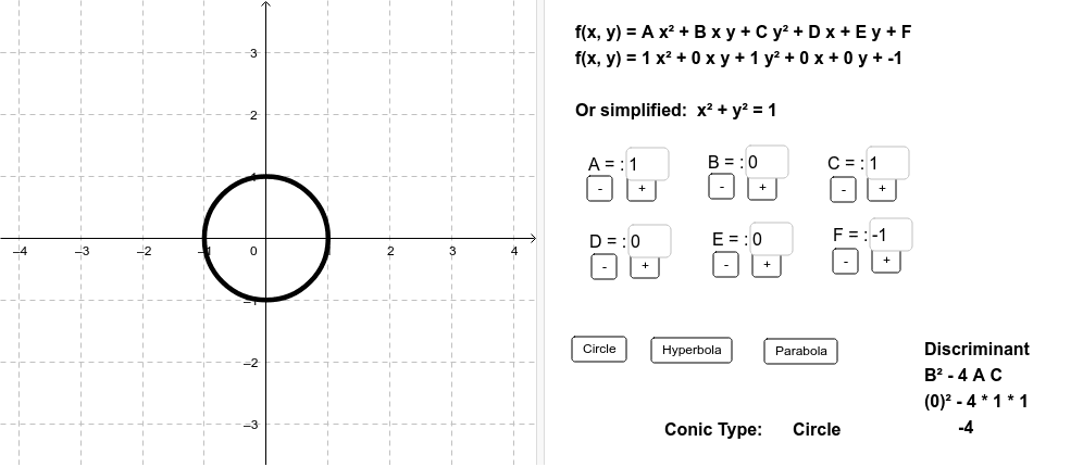 GeoGebra Applet