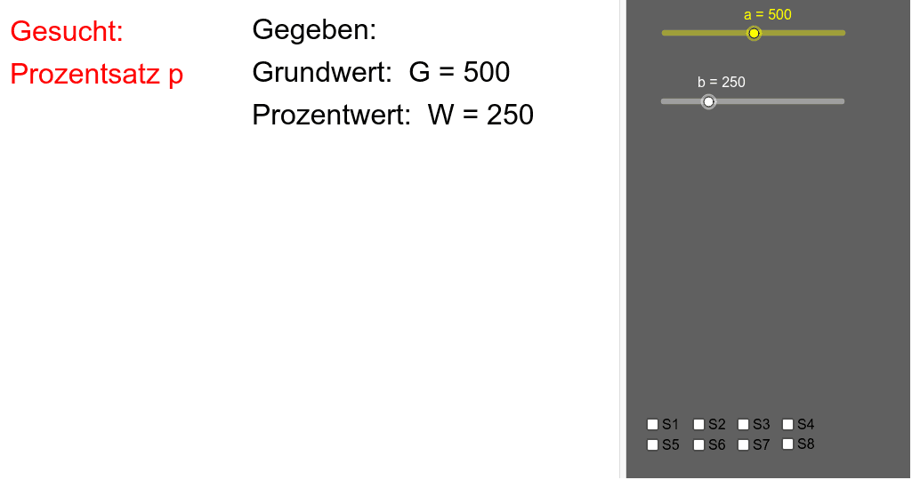 GeoGebra Applet