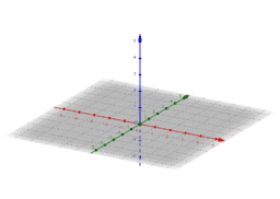 Ruimtemeetkunde: intro in geogebra