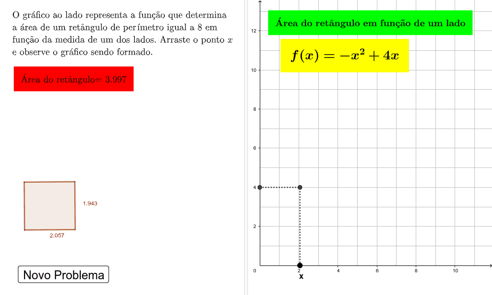 Área - Como calcular a área do quadrado e do retângulo? 