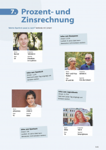 ③  7.1 Rechnen mit Prozenten|Anteil, Prozentsatz, Grundwert